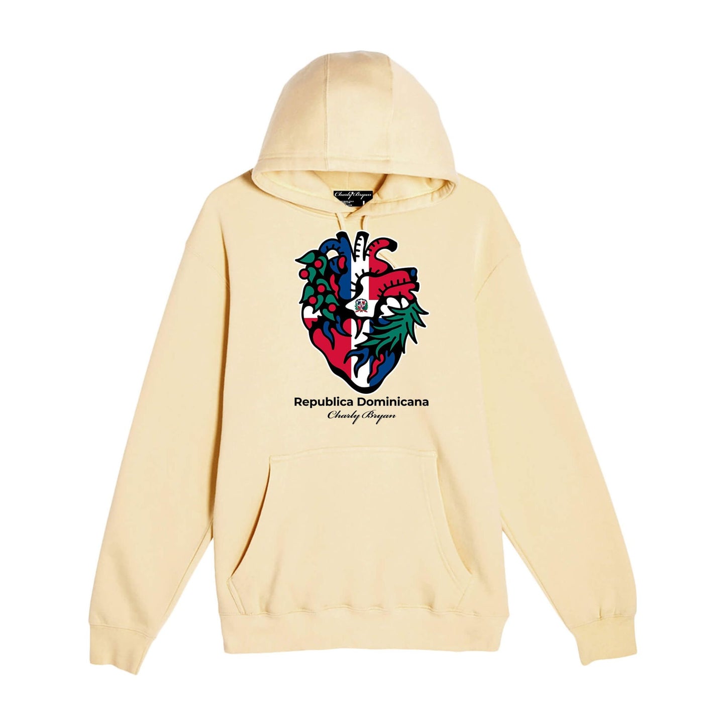 Charly Bryan "Republica Dominicana" Hoodie - Flag In My Heart Collection (FREE SHIPPING)