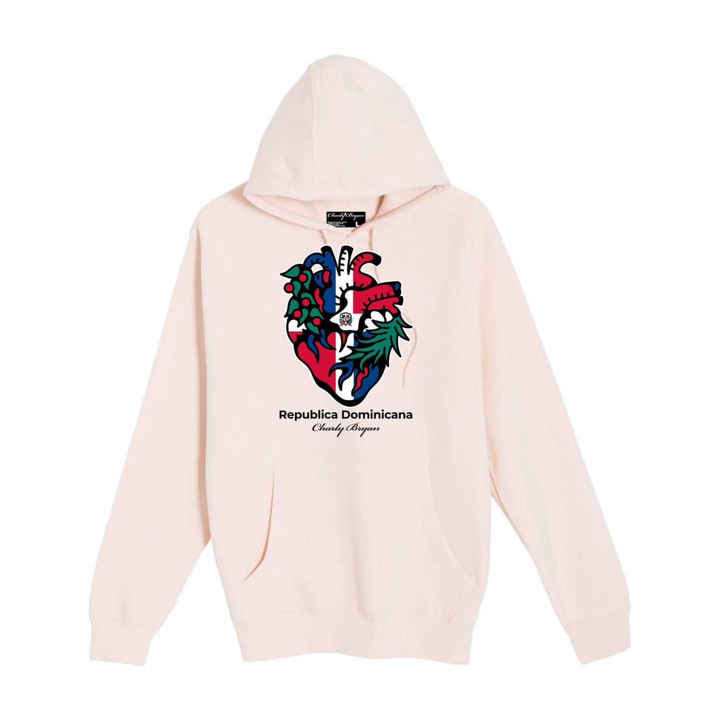 Charly Bryan "Republica Dominicana" Hoodie - Flag In My Heart Collection (FREE SHIPPING)