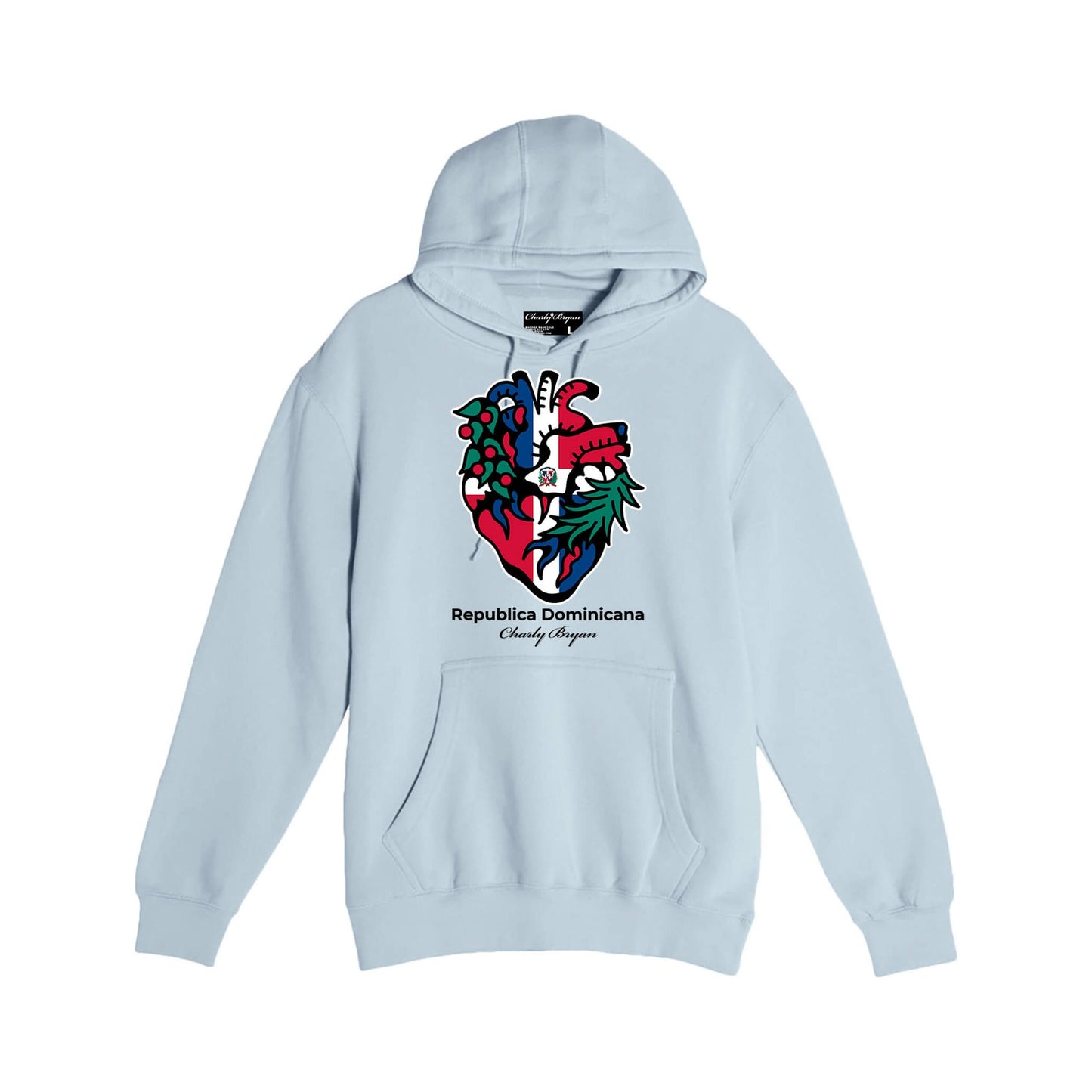 Charly Bryan "Republica Dominicana" Hoodie - Flag In My Heart Collection (FREE SHIPPING)