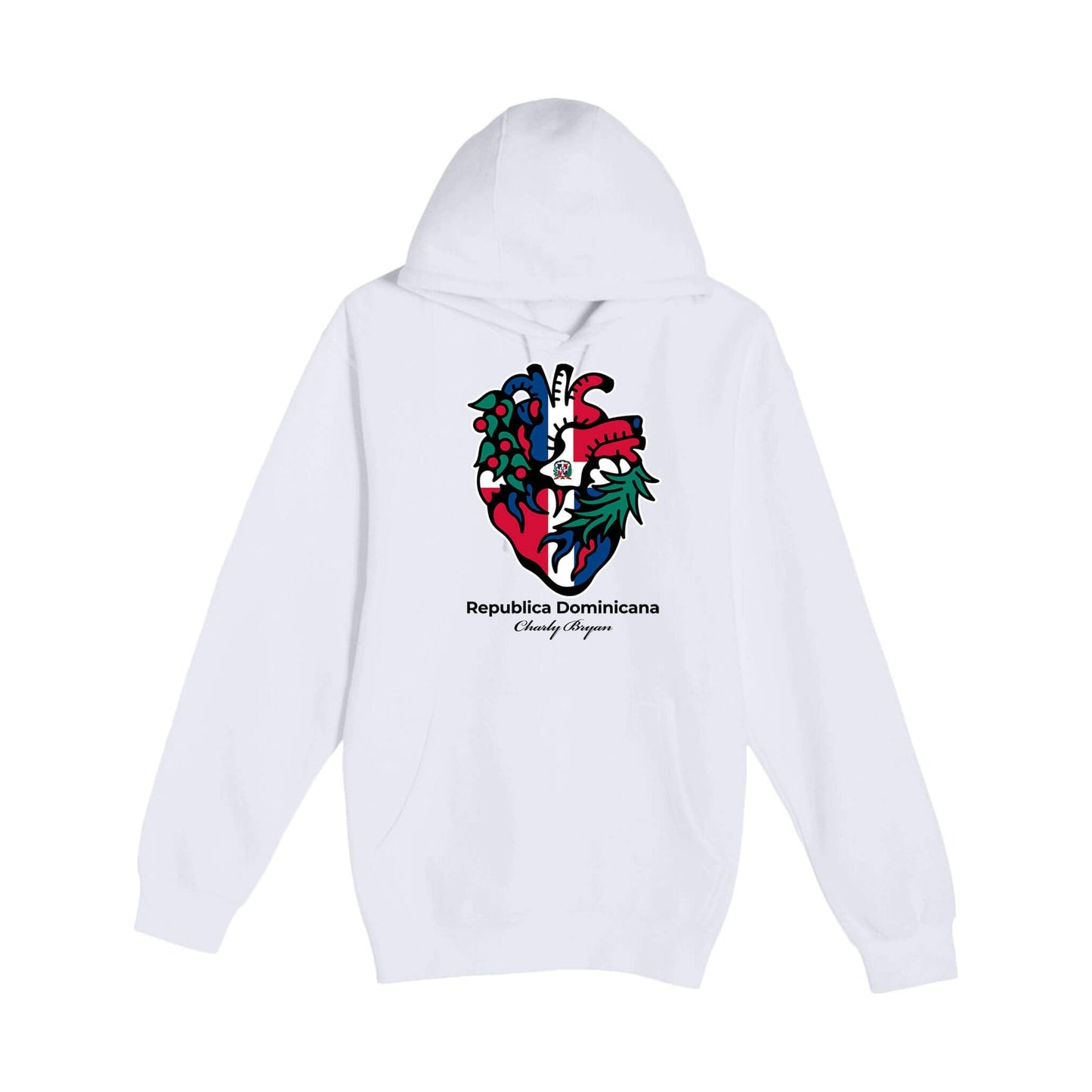 Charly Bryan "Republica Dominicana" Hoodie - Flag In My Heart Collection (FREE SHIPPING)