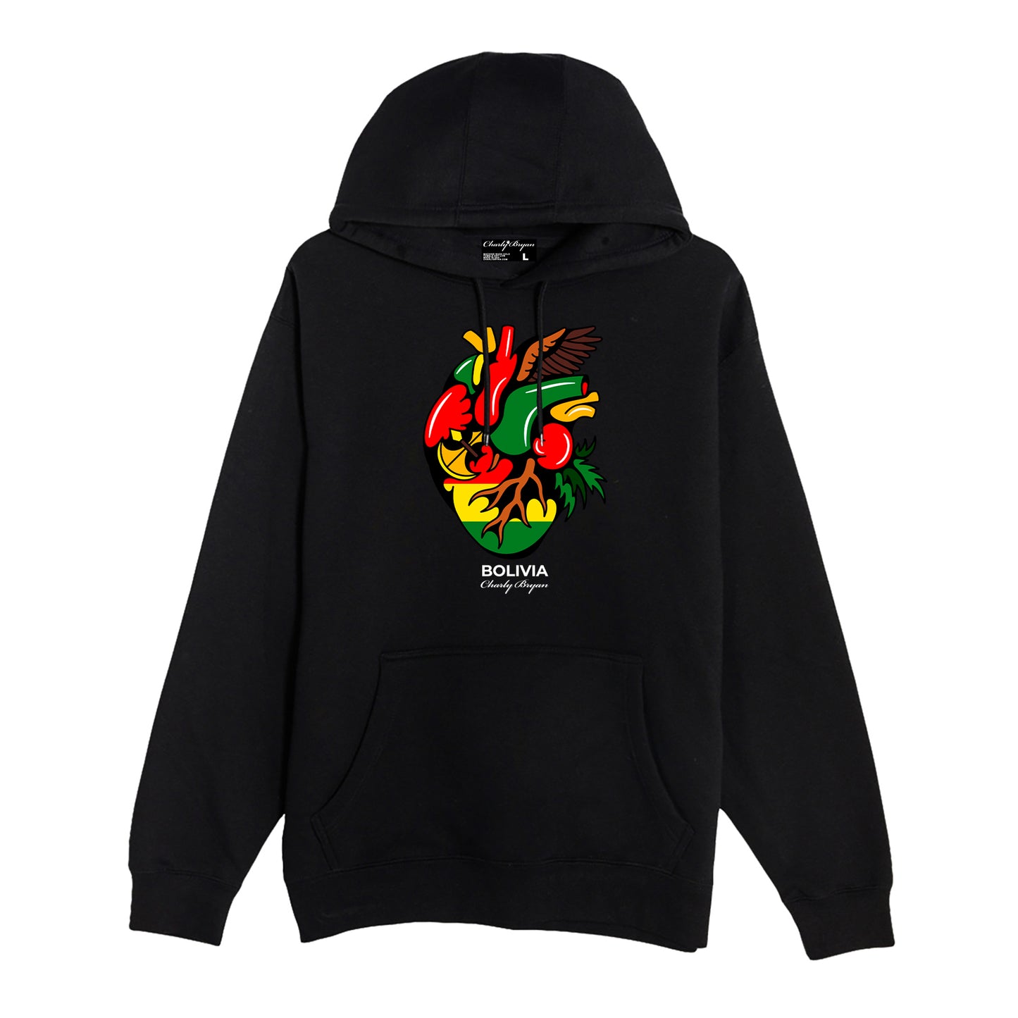 Charly Bryan "Bolivia" Hoodie - Flag In My Heart Collection (FREE SHIPPING)