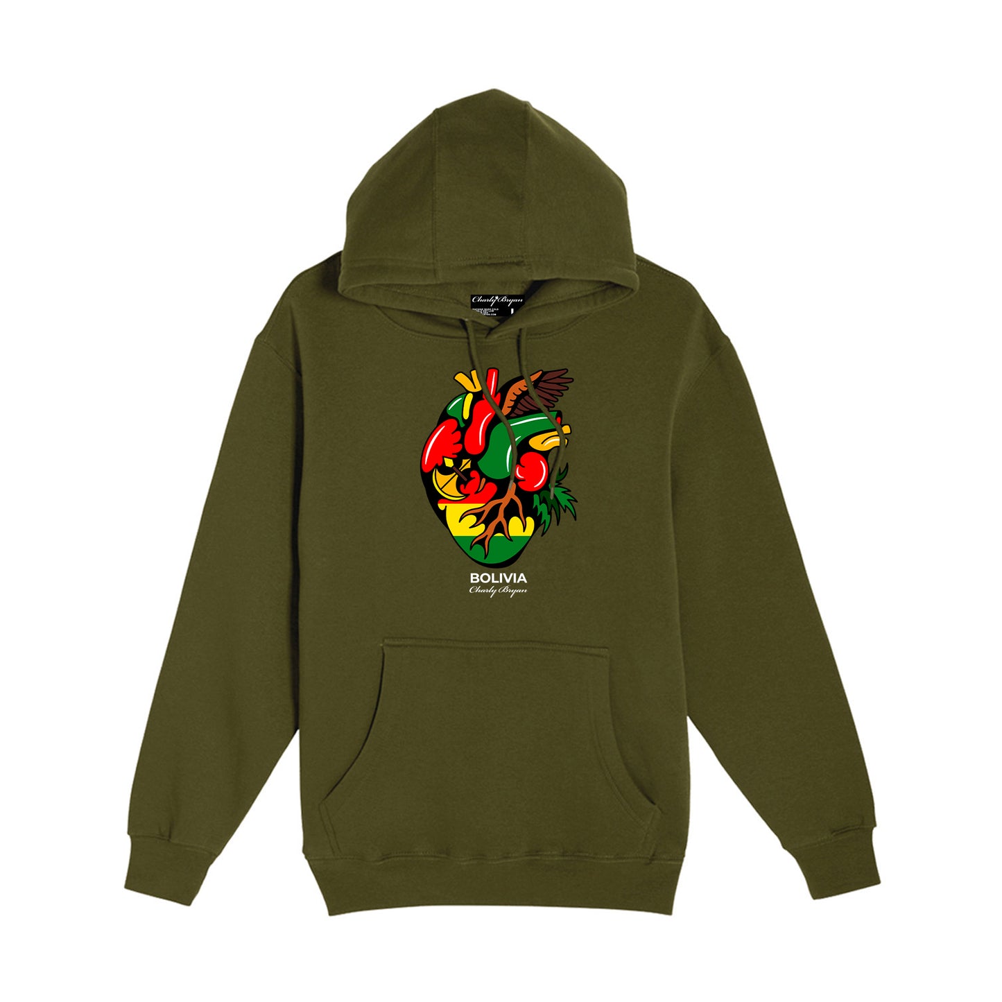 Charly Bryan "Bolivia" Hoodie - Flag In My Heart Collection (FREE SHIPPING)