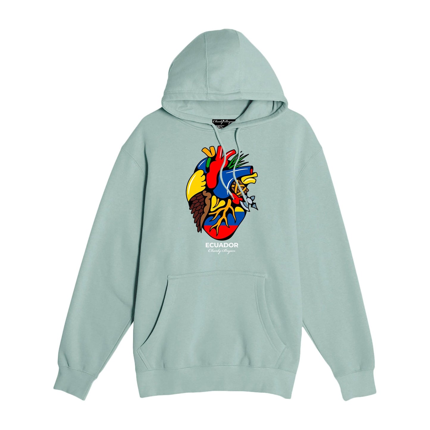 Charly Bryan "Ecuador" Hoodie - Flag In My Heart Collection (FREE SHIPPING)