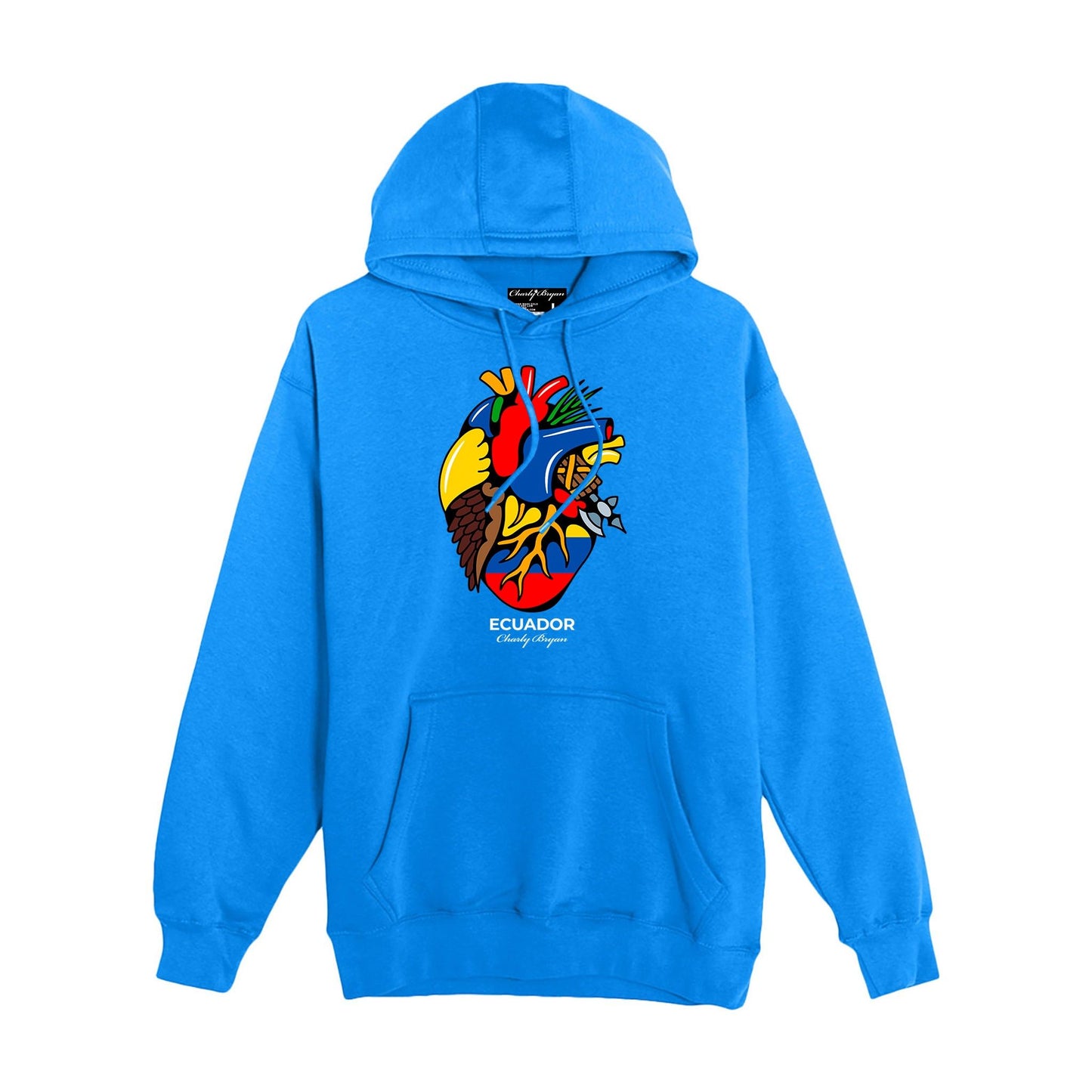 Charly Bryan "Ecuador" Hoodie - Flag In My Heart Collection (FREE SHIPPING)