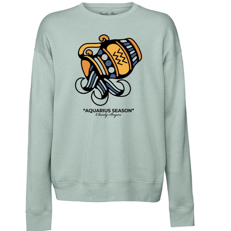 Charly Bryan "Aquarius Season" Super Soft Crewneck Sweater