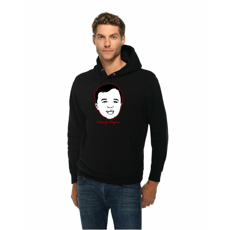 Rochy RD es Charly Bryan - Charly Bryan "Big Face Logo with Outline" Hoodie