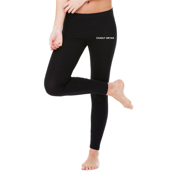 Charly Bryan "Ladies Cotton-Spandex Leggings" -  Bold Collection