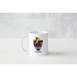 Charly Bryan "Cape Verde" Coffee Mug - Flag in my heart collection (Free Shipping Included)