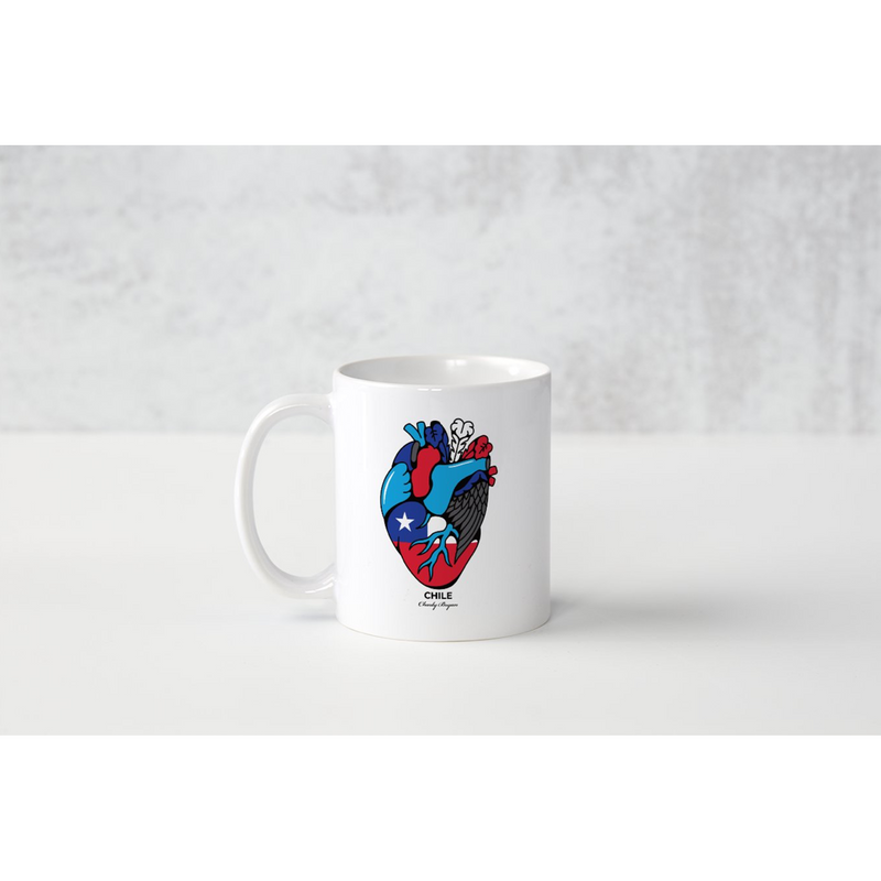Charly Bryan "Chile" Coffee Mug - Flag in my heart collection (Free Shipping Included)