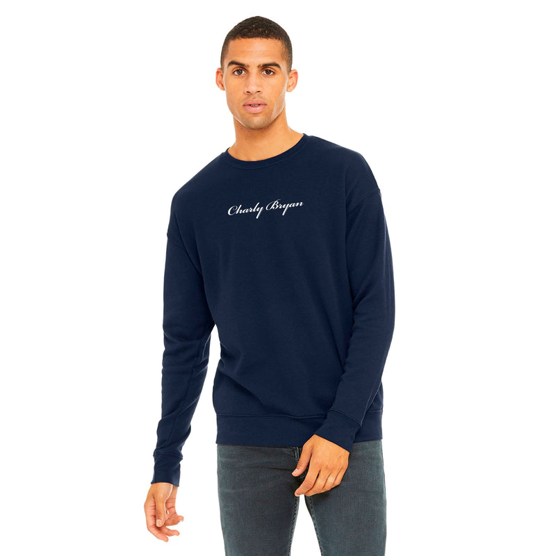Charly Bryan "Super Soft Crewneck Sweater" - Small Classic Logo Collection