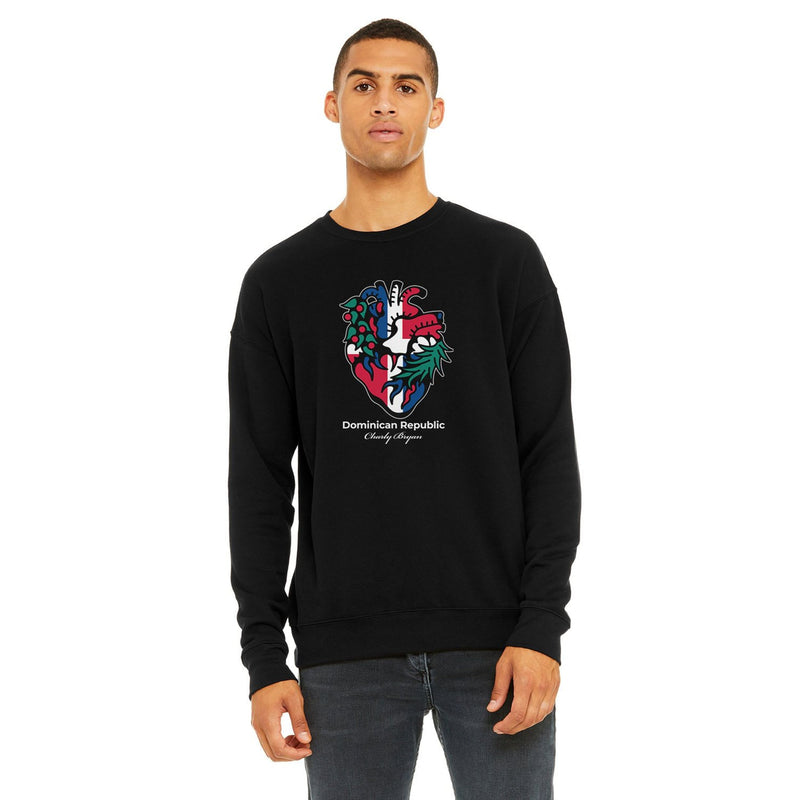 Charly Bryan "Dominican Heart" Crewneck Sweater