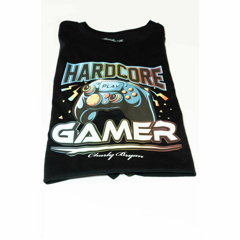 Charly Bryan "Hardcore Gamer" T-Shirt - Gamers Collection