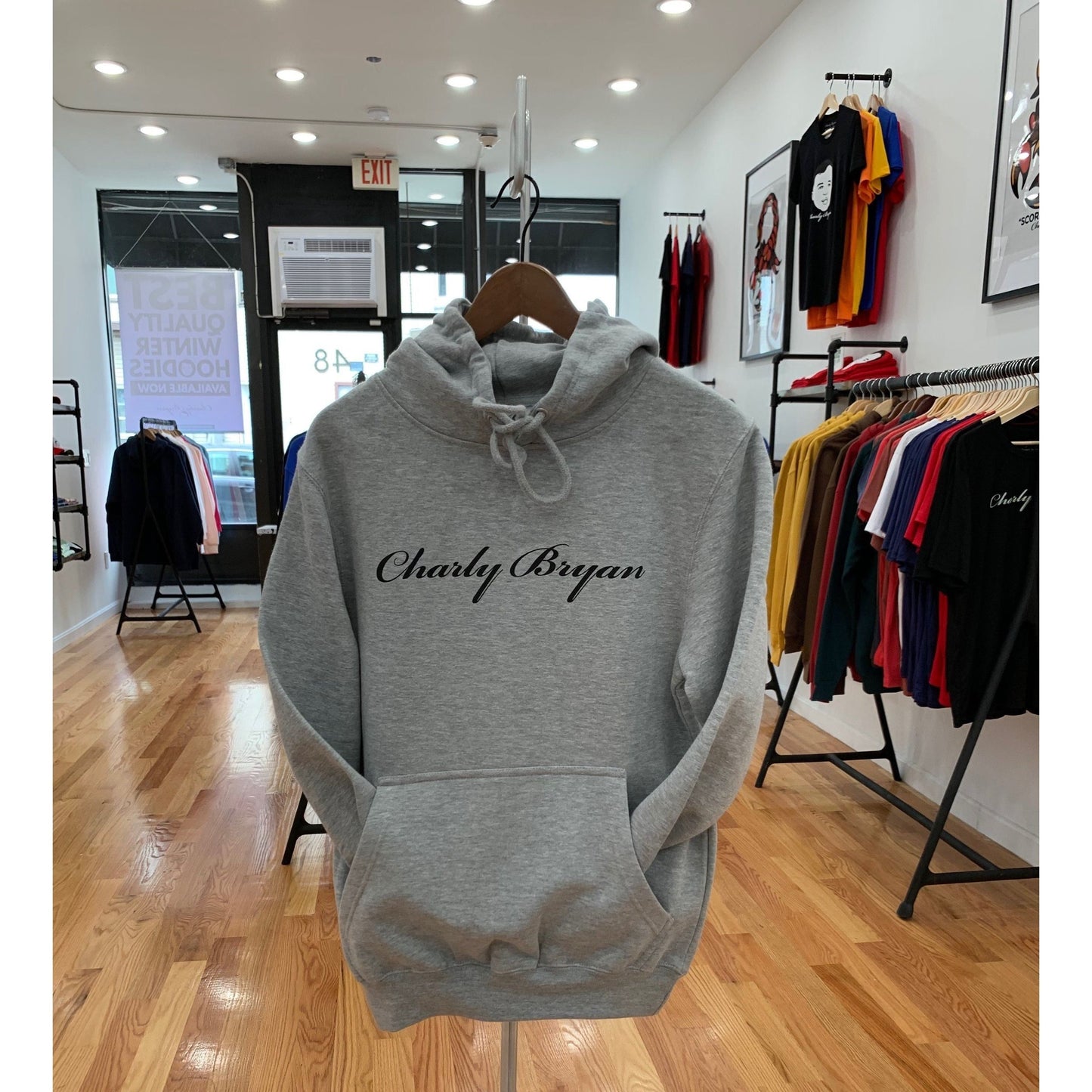 Charly Bryan "Big Classic Logo" Hoodie - Classic Logo Collection