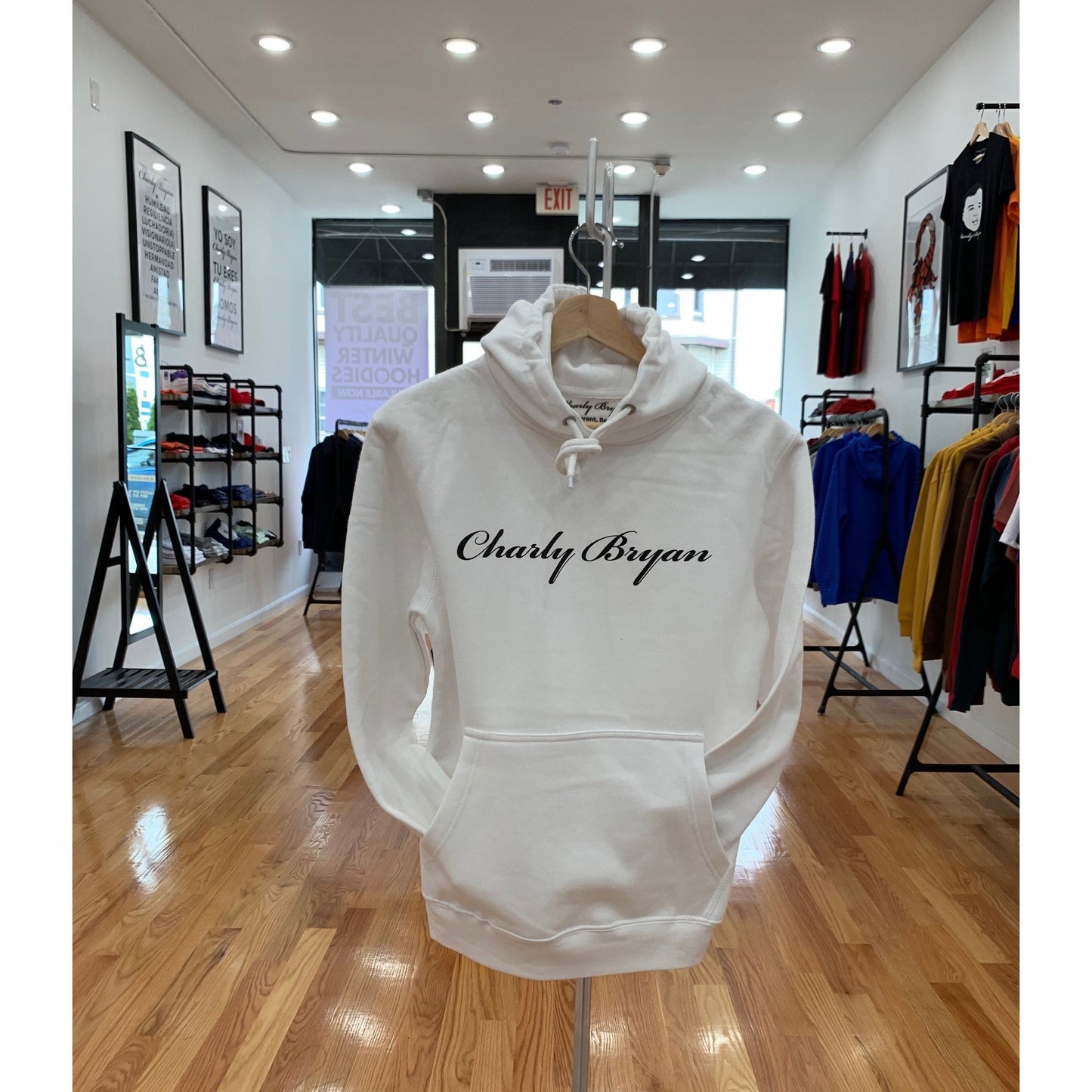 Charly Bryan "Big Classic Logo" Hoodie - Classic Logo Collection