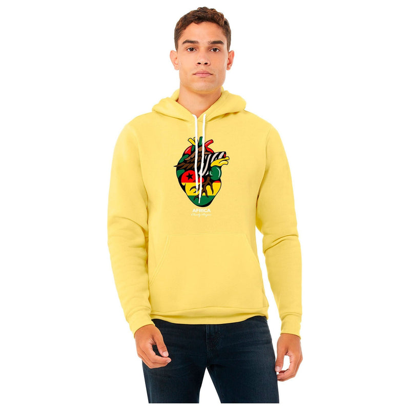 Africa - Charly Bryan "Flag In my heart hoodie" Super Soft Hoodie