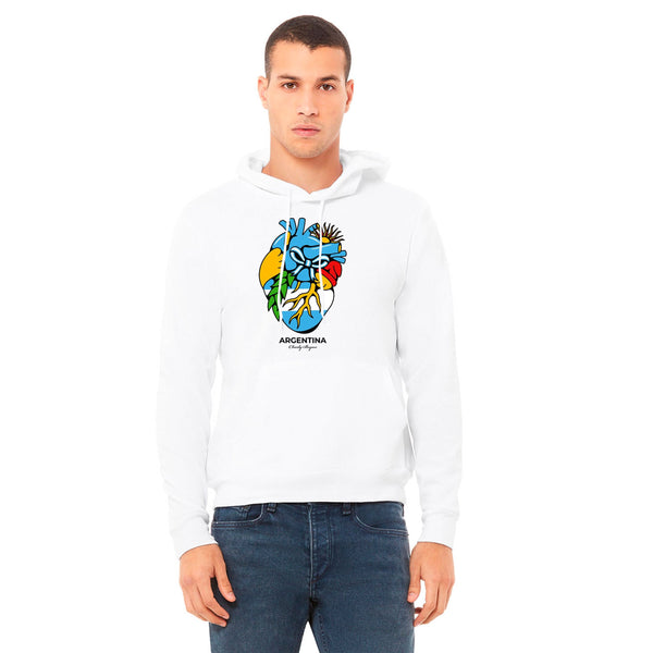 Argentina - Charly Bryan "Flag in my Heart Collection"  - Super Soft Hoodie