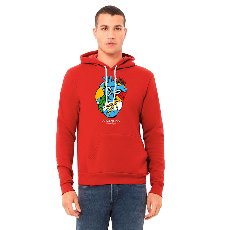 Argentina - Charly Bryan "Flag in my Heart Collection"  - Super Soft Hoodie