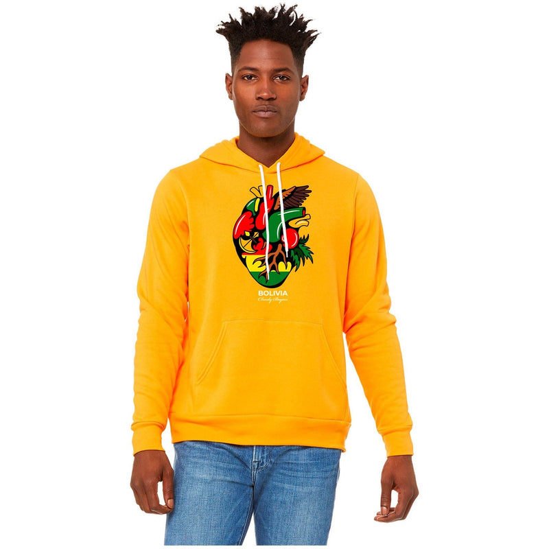Bolivia - Charly Bryan "Flag In my heart hoodie" Super Soft Hoodie