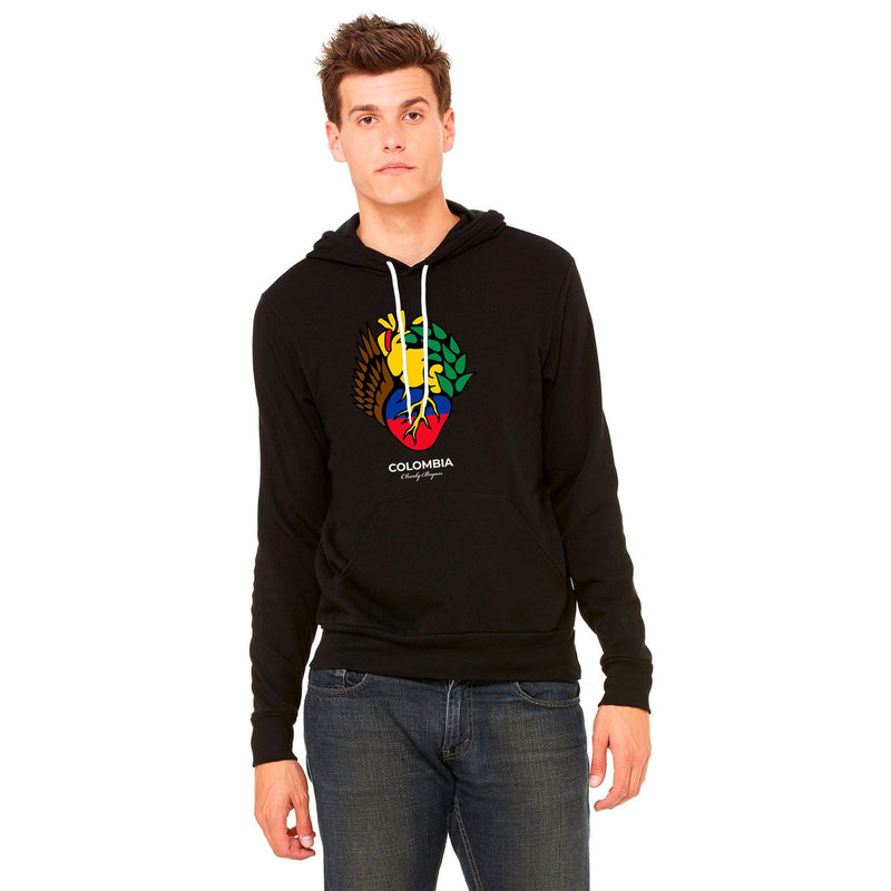 Colombia - Charly Bryan "Flag in my Heart Collection"  - Super Soft Hoodie