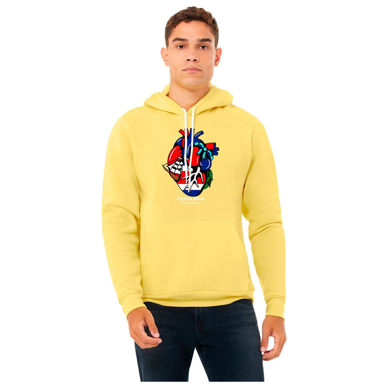 Costa Rica - Charly Bryan "Flag In my heart hoodie" Super Soft Hoodie