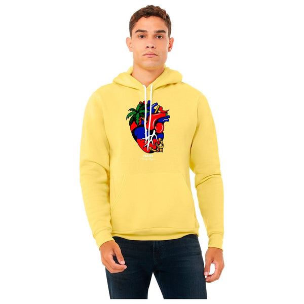 Haiti - Charly Bryan "Flag In my heart hoodie" Super Soft Hoodie