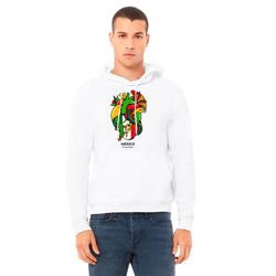 Mexico - Charly Bryan "Flag In my heart hoodie" Super Soft Hoodie