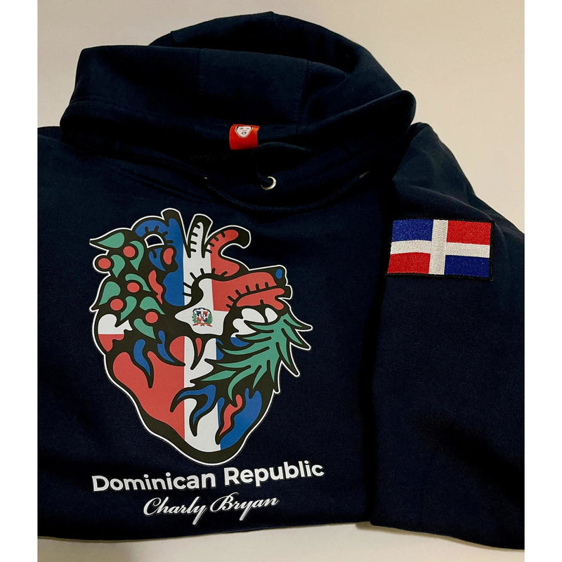 Charly Bryan "Dominican Republic" Hoodie - Flag in my heart collection