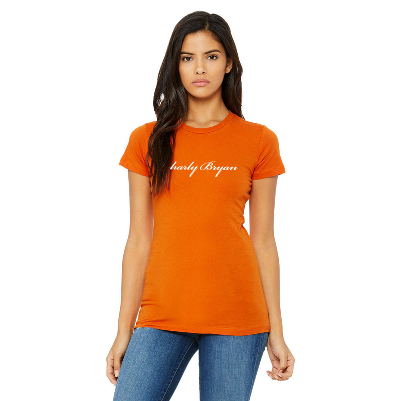 Charly Bryan "Classic Logo" Ladies T-Shirts -  Classic Logo Collection