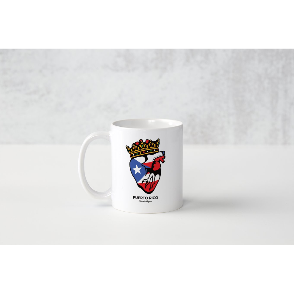 Charly Bryan "Puerto Rico" Coffee Mug - Flag In My Heart Collection (Free Shipping Included)