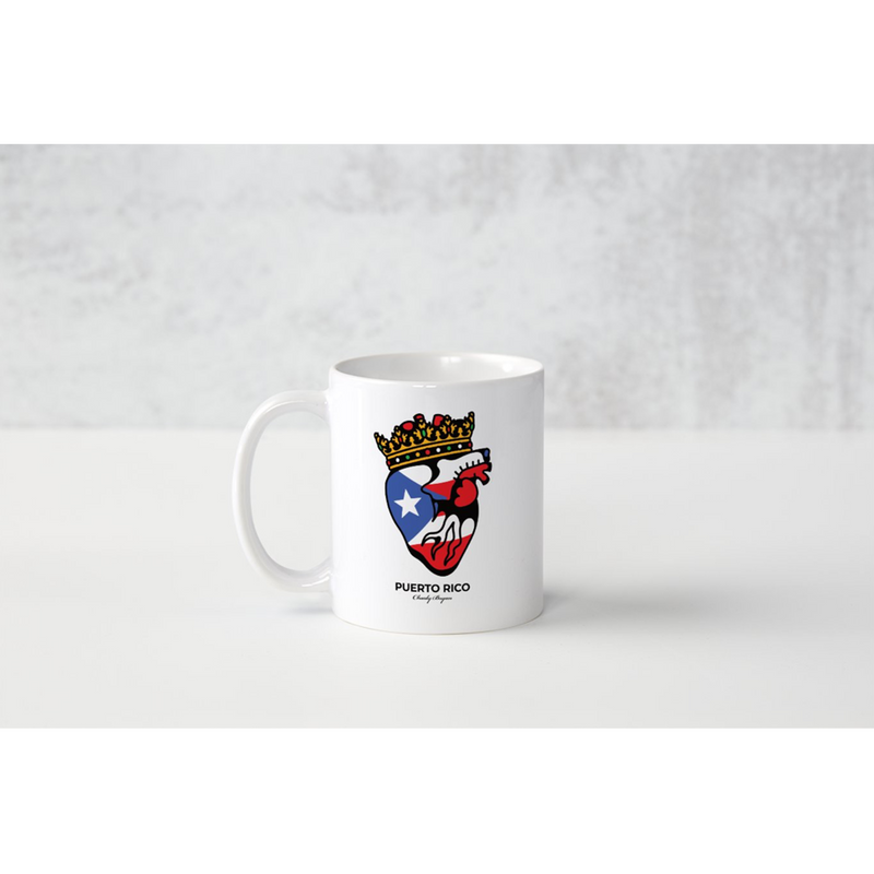Charly Bryan "Puerto Rico" Coffee Mug - Flag in my heart collection
