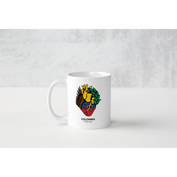 Charly Bryan "Colombia" Coffee Mug - Flag in my heart collection (Free Shipping Included)